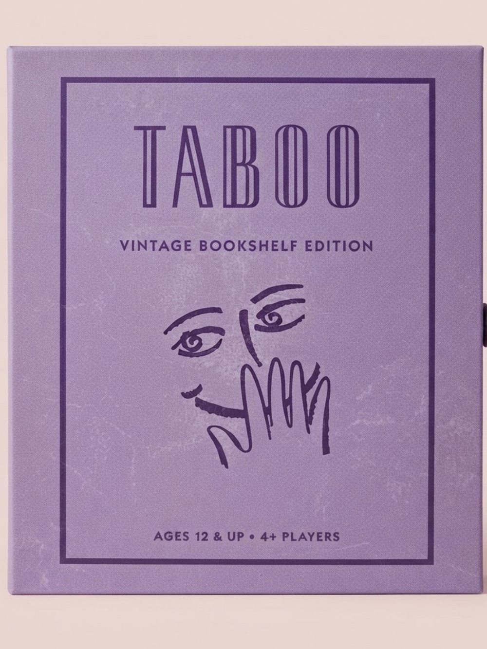 NWT Taboo Vintage Bookshelf Edition Party Game - Purple